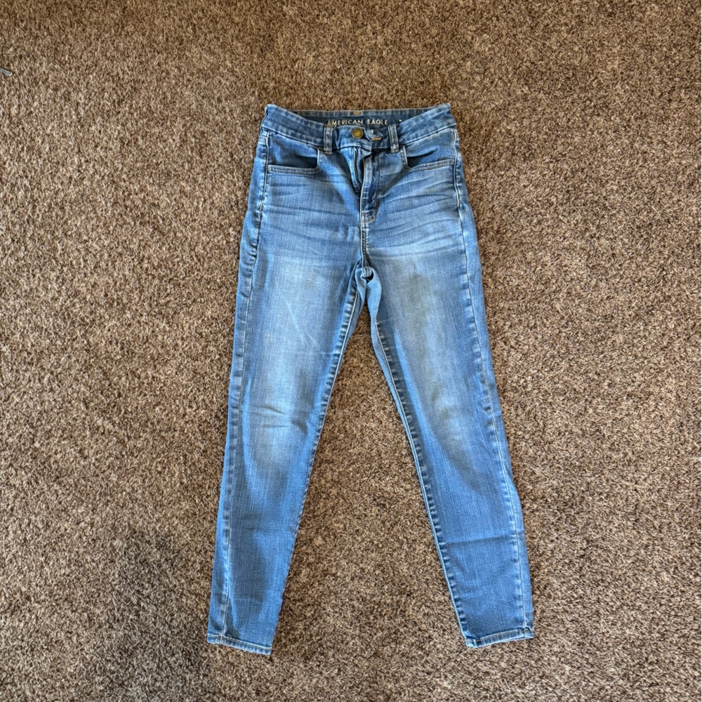 American Eagle Outfitters High Rise Skinny Jeans